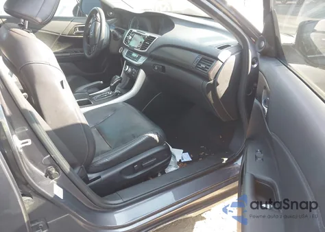 2014 Honda Accord Ex-L V-6 z USA, uszkodzony, nr VIN 1HGCR3F80EA034248